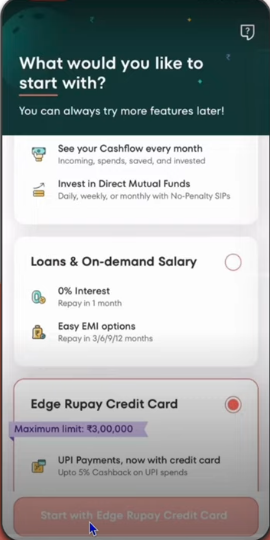 Edge CSB Bank RuPay Credit Card